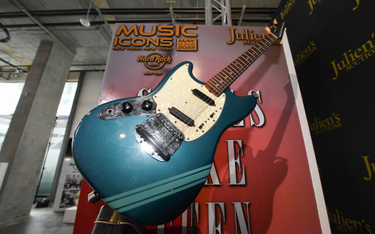 Mustang Fender, gitara Kurta Cobaina