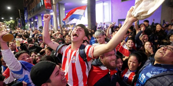 Ukrainian drones strike Moscow; Paraguay celebrates World Cup win over Germany