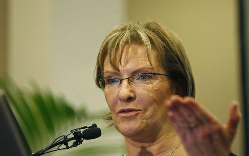 Minister zdrowia Ewa Kopacz