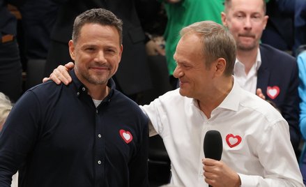 Donald Tusk i Rafał Trzaskowski