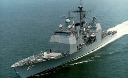 Okręt USA przepłynął przez Cieśninę Tajwańską