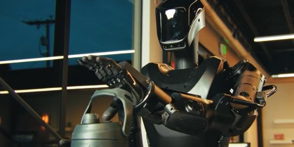 Ukraina testuje na froncie amerykańskie roboty humanoidalne