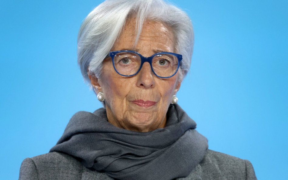 Christine Lagarde, szefowa EBC. Fot. DANIEL ROLAND /afp