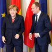Angela Merkel i Donald Tusk w czasie konsultacji w Warszawie