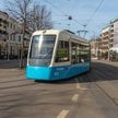 Tramwaj na bulwarze Avenyn w Göteborgu