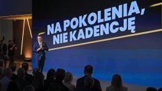 Szymon Hołownia na konwencji Polski 2050, zdjęcie archiwalne z października 2024 r.