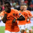 Quincy Promes, strzelec bramki na 3:1 dla Holendrów