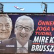 KE odpowiada na węgierskie plakaty z Junckerem i Sorosem