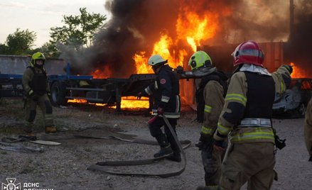 Usuwanie skutków rosyjskiego ataku na Odessę