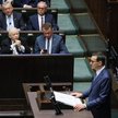 Mateusz Morawiecki wygłasza w Sejmie expose