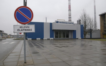 Premier Litwy w rafinerii w Możejkach