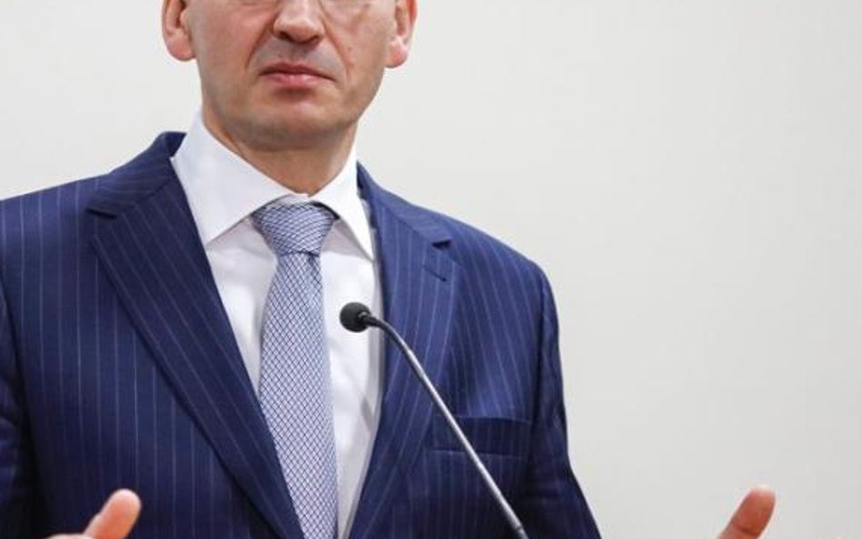Mateusz Morawiecki, wicepremier, minister rozwoju i finansów.