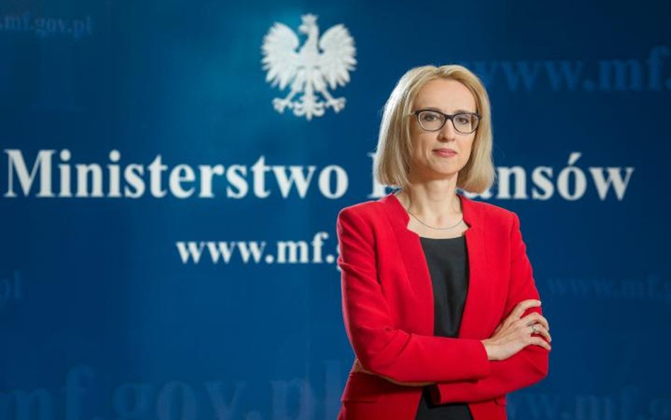 Minister finansów Teresa Czerwińska