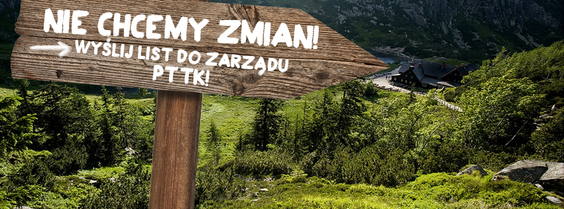 Miłośnicy schroniska namawiają do podpisywania petycji do PTTK