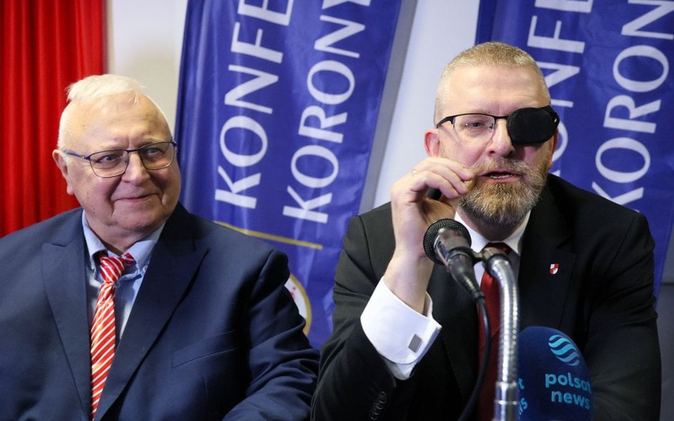 Stan Tymiński i Grzegorz Braun