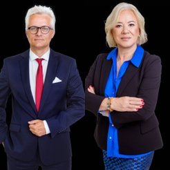 Piotr Witek oraz Lidia Skudławska, Partnerzy Zarządzający Moore Polska.