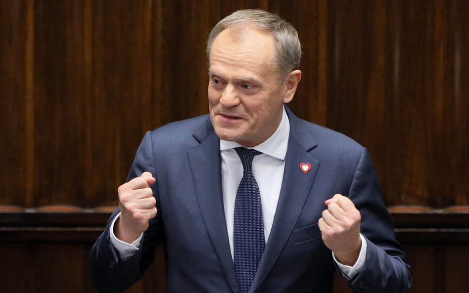 Przewodniczący Platformy Obywatelskiej Donald Tusk