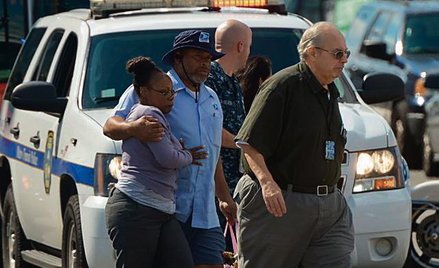 Mimo chaosu ewakuacja pracowników przebiegała sprawnie