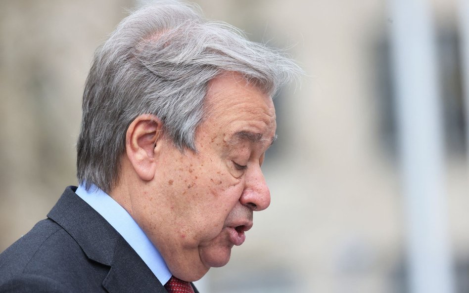 Sekretarz Generalny ONZ Antonio Guterres