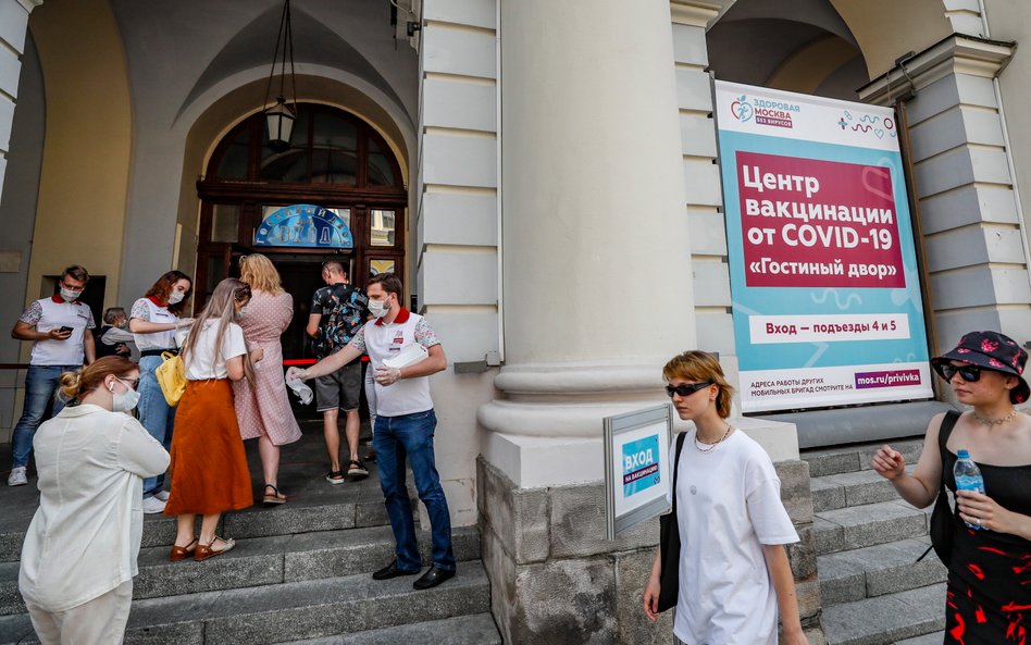 W Rosji padł rekord zgonów z powodu COVID-19