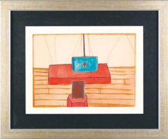 Zorganizowano aukcję prac Jerzego Nowosielskiego.