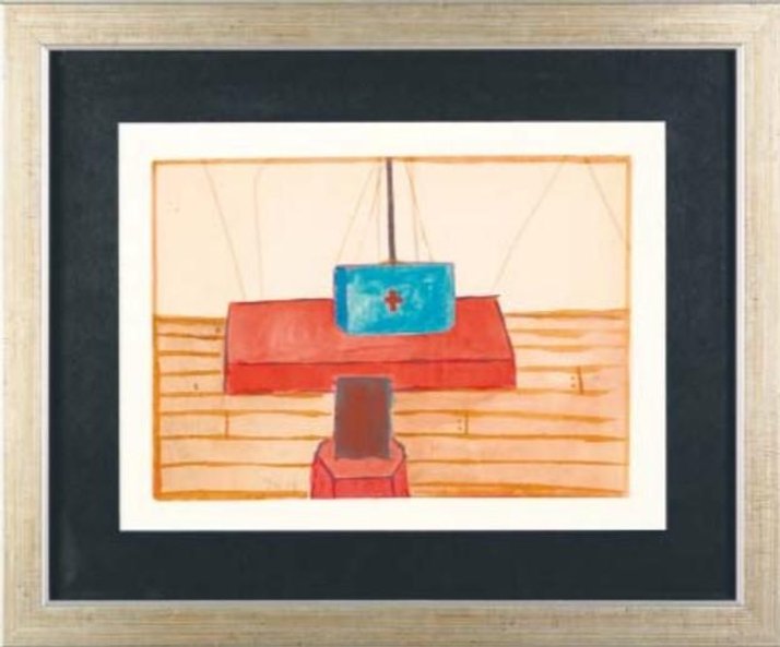 Zorganizowano aukcję prac Jerzego Nowosielskiego.