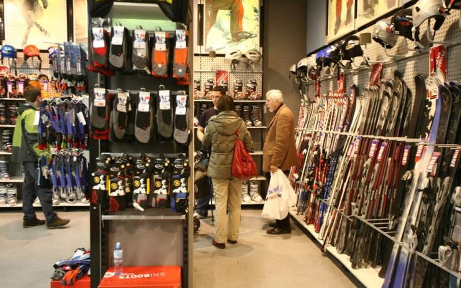 Kryzysu nie widać w sklepach sportowych