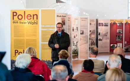 Fundacja Współpracy Polsko Niemieckiej (jeden z organizatorów wystawy) - Tomasz Markiewicz