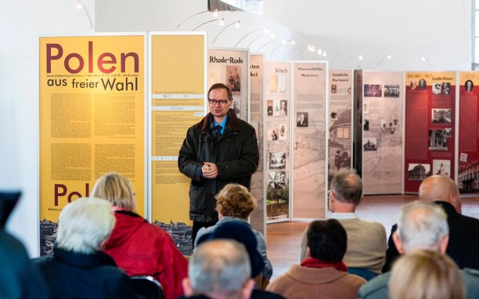 Fundacja Współpracy Polsko Niemieckiej (jeden z organizatorów wystawy) - Tomasz Markiewicz