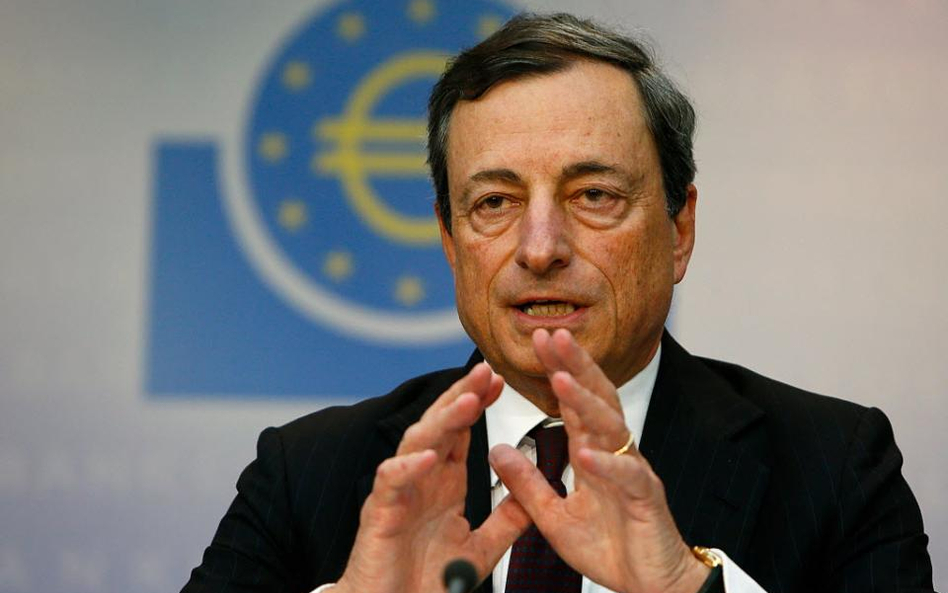 Prezes EBC Mario Draghi