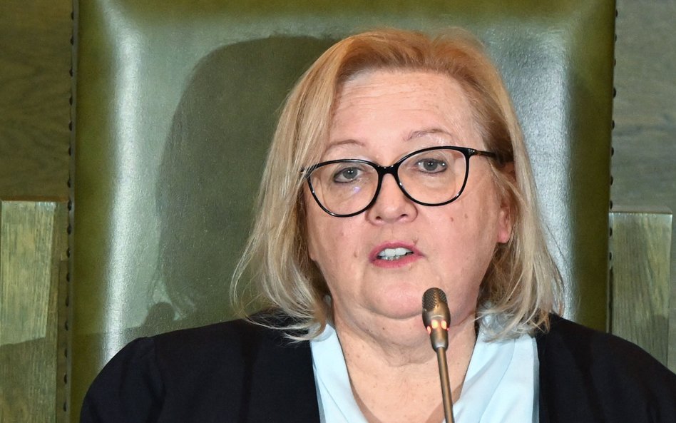 Pierwsza Prezes Sądu Najwyższego Małgorzata Manowska