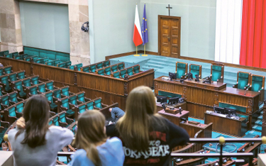 Dziesięciolatkowie wizytują Sejm