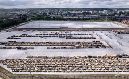Największy w historii Portu Gdynia przeładunek sprzętu US Army