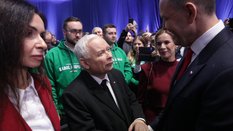 Jarosław Kaczyński i Karol Nawrocki