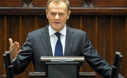 Premier Donald Tusk wygłasza expose w Sejmie