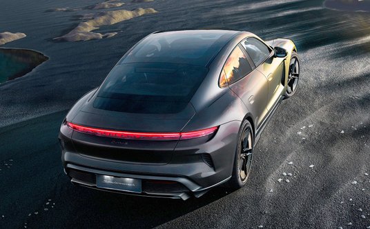 Porsche Taycan Turbo S Celestial Jade