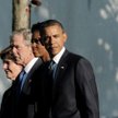 Obama i Bush wspólnie na uroczystościach