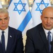 Szef MSZ Izraela Jair Lapid i premier Naftali Bennett