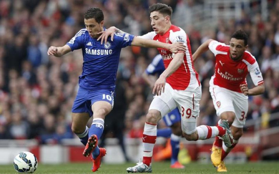 Przy piłce Eden Hazard – Jose Mourinho mówi, że każda z jego nóg warta jest 100 mln funtów, ale w ni