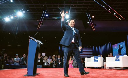 Moja misja jako gubernatora polega na walce z lewicowymi wyzwaniami – mówił Ron DeSantis podczas Kon