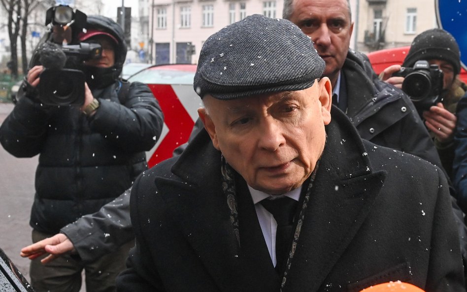 Prezes PiS Jarosław Kaczyński