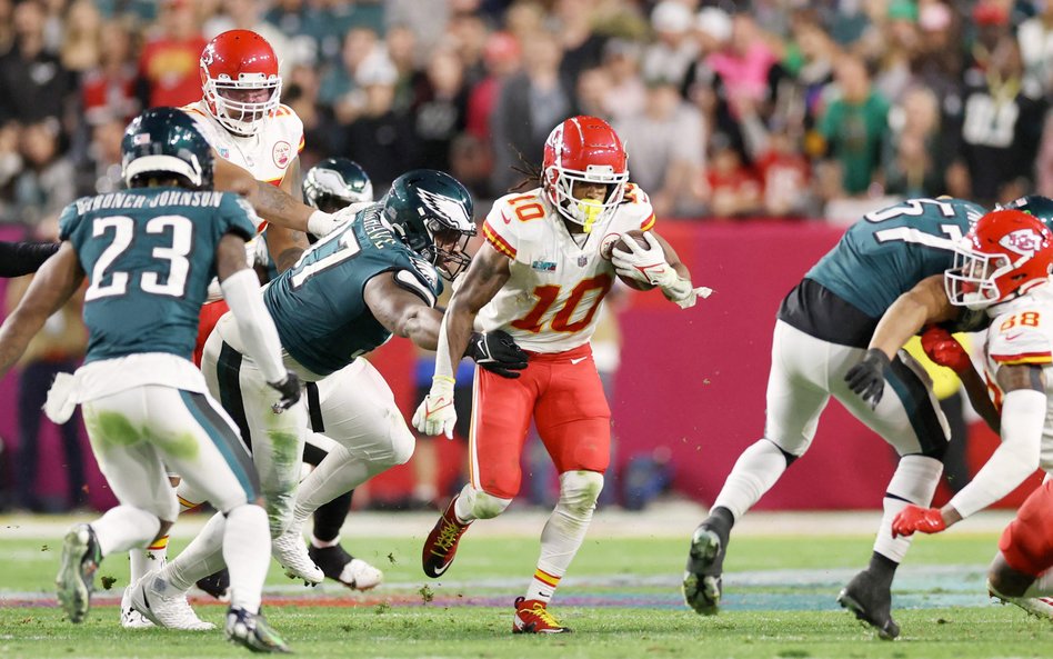 W ubiegłym roku Kansas City Chiefs pokonali Philadelphia Eagles 38:35