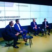 Uczestnicy debaty „Polscy przedsiębiorcy na międzynarodowych rynkach e-commerce”.