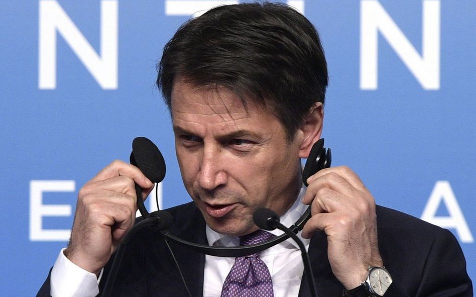 Premier Włoch Giuseppe Conte