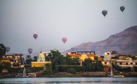 Wypadek balonu w Egipcie. Zatrzymano cztery osoby