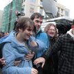 Jekaterina Samucewicz po zwolnieniu z aresztu