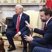 Wołodymyr Zełenski, Donald Trump i J.D. Vance w czasie spotkania w Białym Domu z lutego 2025 roku