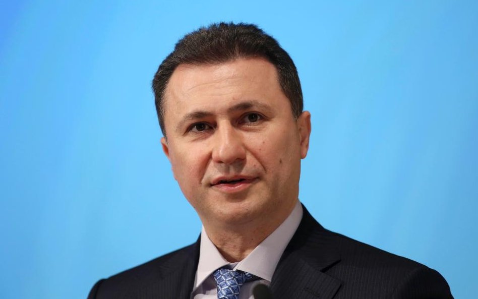 Premier Macedonii Nikoła Gruewski
