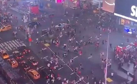 Panika na Times Square. Świadkowie zamiast przejeżdżających motorów usłyszeli strzały