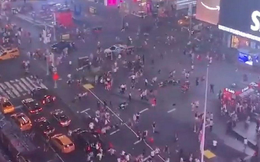 Panika na Times Square. Świadkowie zamiast przejeżdżających motorów usłyszeli strzały
